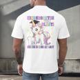 Kindergarten Graduation Unicorn Kindergarten Graduate Girls Men's Back Print T-Shirt