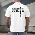 Lacrosse Senior Night Lacrosse Senior 2025 Graduation 29 Men's Back Print T-Shirt