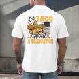 Let's Taco Bout A Graduation Graduation Party Men's Back Print T-Shirt