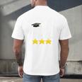 Level Up High School 8th Grade Graduation T-Shirt Men's Back Print T-Shirt
