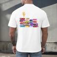 Librarian I'm Okay Book Reader Library Book Men's Back Print T-Shirt