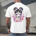 Lil Miss 1st Grade Grad Graduation Last Day Of 1st Grade Men's Back Print T-Shirt