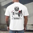 Love Me Like My Demons Do Dark Romance Merch Smutty Book Men's Back Print T-Shirt
