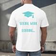 Masters Of Social Work Loading MSW Graduation Future Social Men's Back Print T-Shirt