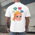 Meme Queen In Silence Introvert Anti People Antisocial Quiet Men's Back Print T-Shirt Meme Queen In Silence Introvert Anti People Antisocial Quiet Men's Back Print T-Shirt