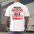 Mom Class Of 2019 Senior Graduation T-Shirt High School Men's Back Print T-Shirt