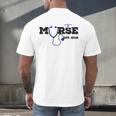 Murse Est 2018 Male Nurse Graduation Men's Back Print T-Shirt