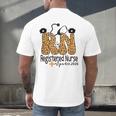 Nurse Est 2026 Graduation Graduate Nursing Student RN LPN Men's Back Print T-Shirt