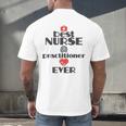 Nurse Practitioner Graduation FNP MSN Nurses Week Men's Back Print T-Shirt