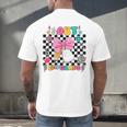 Peace Out 2nd Grade Graduation Last Day School Second Grade Men's Back Print T-Shirt