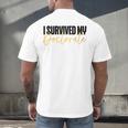 Phd Graduation Doctorate Degree Dissertation Masteral Grad Men's Back Print T-Shirt