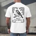 Please Chew Quieter Introvert Nature Bird Lover Men's Back Print T-Shirt Please Chew Quieter Introvert Nature Bird Lover Men's Back Print T-Shirt