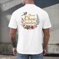 Please Chew Quieter Sarcastic Introvert Humor Men's Back Print T-Shirt Please Chew Quieter Sarcastic Introvert Humor Men's Back Print T-Shirt
