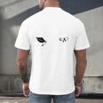 Proud Grandma Of A 2025 College Graduate Graduation Men's Back Print T-Shirt