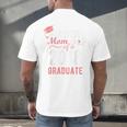 Proud Mom Of A Class 2018 Graduate Graduation Shirt Men's Back Print T-Shirt