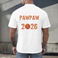 Proud PAW PAW Of 2026 Senior Basketball Student Graduation Men's Back Print T-Shirt