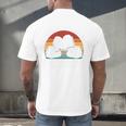 Published Author Book Writer Book Writing Novelist Premium Tri-Blend Men's Back Print T-Shirt