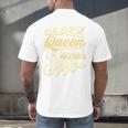 Queen Proud Masters Graduation Men's Back Print T-Shirt