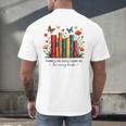 There Is No Such Thing As Too Many Books Shirts Bookish Men's Back Print T-Shirt