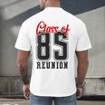 Reunion 1985 Matching Graduation High School Class Of 1985 Men's Back Print T-Shirt