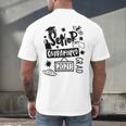 Senior 2021 Graduate 12th Grade Quarantine Senior Graduation Men's Back Print T-Shirt