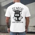 Senior 2026 High School College Graduation Year Class Of 26 Men's Back Print T-Shirt