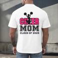 Senior Cheerleader Mom Cheer Class Of 2025 Graduation Women Men's Back Print T-Shirt