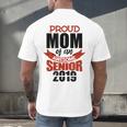 Senior Class Of 2019 Tshirt Graduation Awesome Mom Men's Back Print T-Shirt