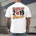 Senior Class Of 2019 Tshirt Graduation Students Football Men's Back Print T-Shirt