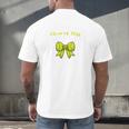 Senior Class Of 2026 Tennis Coquette Bow Graduation Premium Men's Back Print T-Shirt