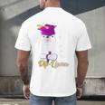 Senior Graduation 2020 Got My Dip-Llama Diploma Llama Pun Men's Back Print T-Shirt