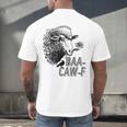 Sheep Baa Crow Caw Back Off Pun Tee For Introverts & Teens Men's Back Print T-Shirt