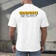 Sign My Shirt Graduate I Sign Sign School Graduation Men's Back Print T-Shirt