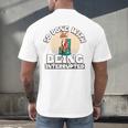 So Done With Being Interrupted Sick And Tired Introvert Premium Tri-Blend Men's Back Print T-Shirt