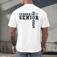 Soccer Senior Night Soccer Senior 2025 Graduation 28 Men's Back Print T-Shirt