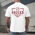 Soccer Senior Night Soccer Senior 2025 Graduation 33 Men's Back Print T-Shirt