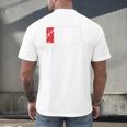 Social Battery Low Introvert Premium Men's Back Print T-Shirt Social Battery Low Introvert Premium Men's Back Print T-Shirt