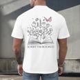 Sorry I'm Booked Book Lover Teachers Librarians Men's Back Print T-Shirt