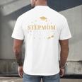 My Stepmom Did It Proud Class Senior Graduate Graduation Men's Back Print T-Shirt