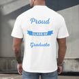 Super Proud Bff Of 2025 Graduate Senior Graduation Family Premium Men's Back Print T-Shirt