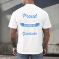 Super Proud Bonus Son Of 2025 Graduate Graduation Family Premium Men's Back Print T-Shirt