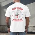 Trigger Warning Book Lover Dark Romance Smut Reader Men's Back Print T-Shirt