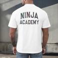 Vintage Don'T Call Me NINJA ACADEMY Introvert Sarcastic Men's Back Print T-Shirt Vintage Don'T Call Me NINJA ACADEMY Introvert Sarcastic Men's Back Print T-Shirt