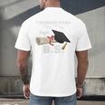I Worked Hard For This BS Men Women Graduation Premium Tri-Blend Men's Back Print T-Shirt