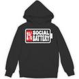 1 Social Battery Sarcastic Introverted Men Women Unisex Hoodie 1 Social Battery Sarcastic Introverted Men Women Unisex Hoodie