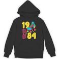 1984 Retro Raised In The 80s Old School Nostalgia Vibes Unisex Hoodie