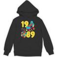 1989 Retro Raised In The 80s Old School Nostalgia Vibes Unisex Hoodie