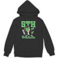 5th Grade Graduate Dinosaur Dab Graduation School Unisex Hoodie