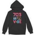 70s Retro Style Roller Skate Cassette Music Nostalgia Unisex Hoodie