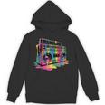 80s 90s Hip Hop Nostalgia Retro Boombox Music Lovers Unisex Hoodie